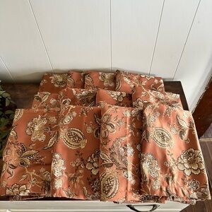 Waterford Linen napkins floral